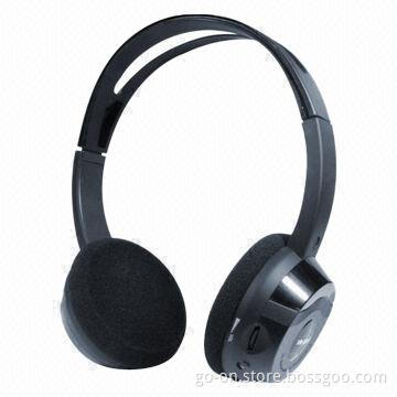 In-car Wireless Infrared Headphones with Adjustable Headband and Crystal Clear Sound